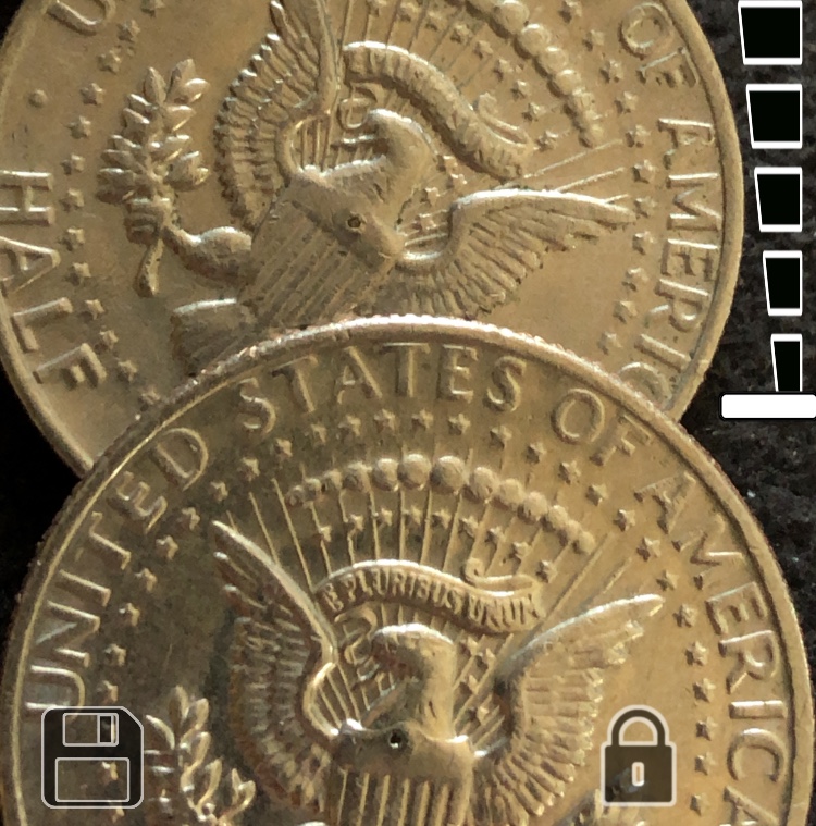 1980-D-Kennedy-Half-With-Small-Hole-On-Reverse-At-Shield?